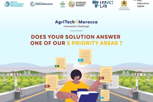 Appel à candidatures - Le défi de l'innovation #Agritech4Morocco